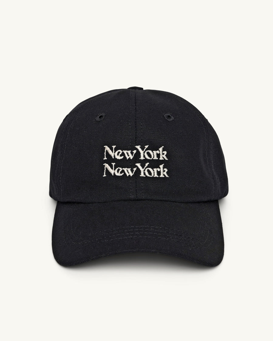 New York New York Cap - Black