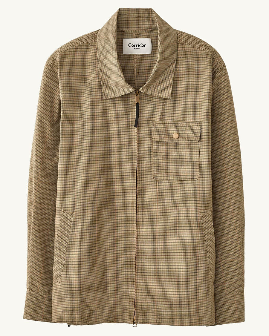 Guncheck Nylon Jacket