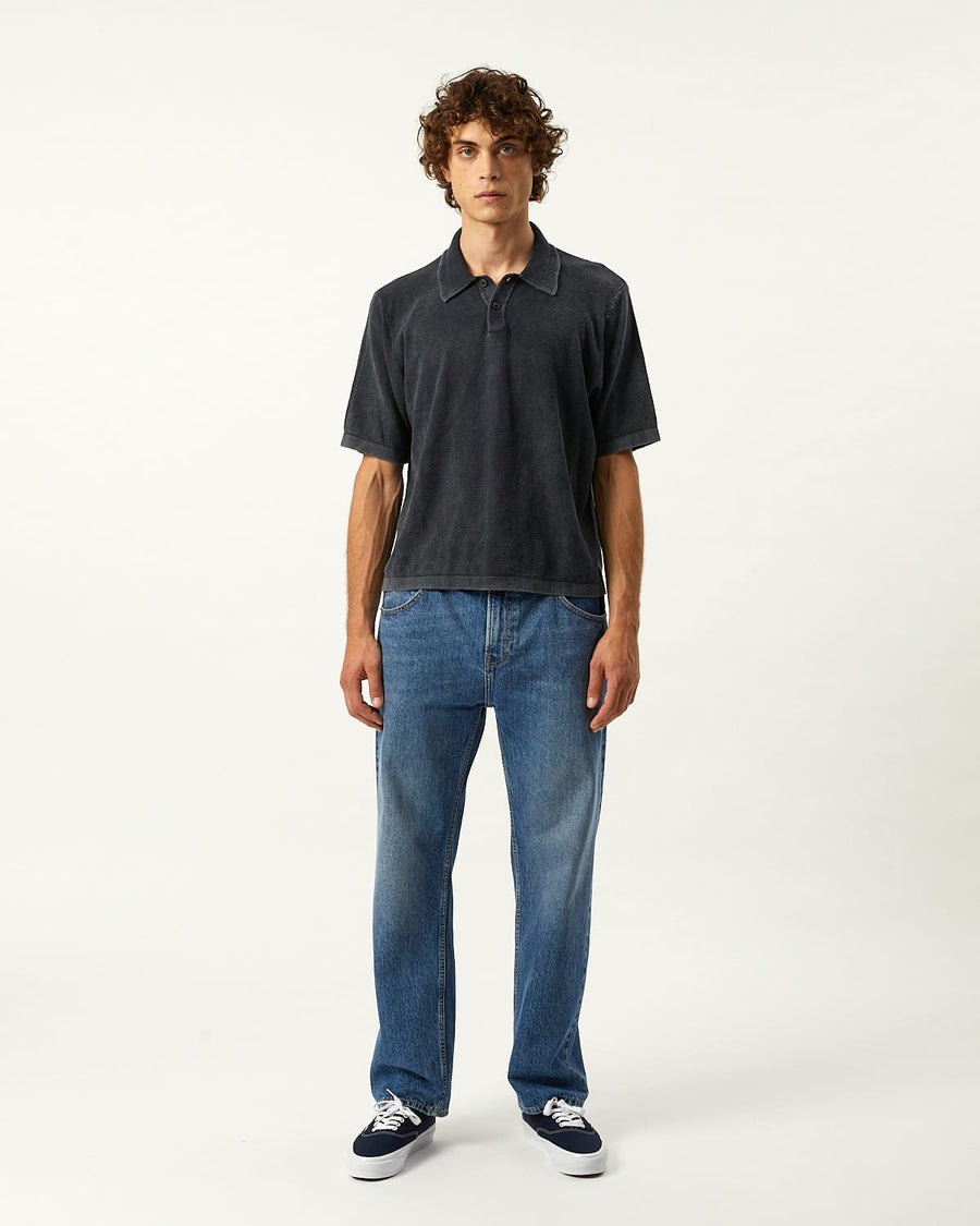 Knit Polo - Black