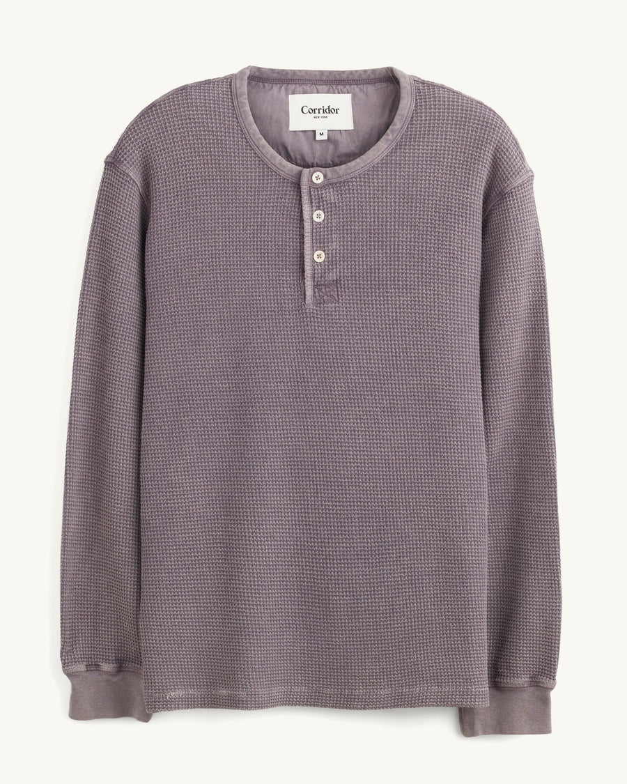 Waffle Henley - Dusk