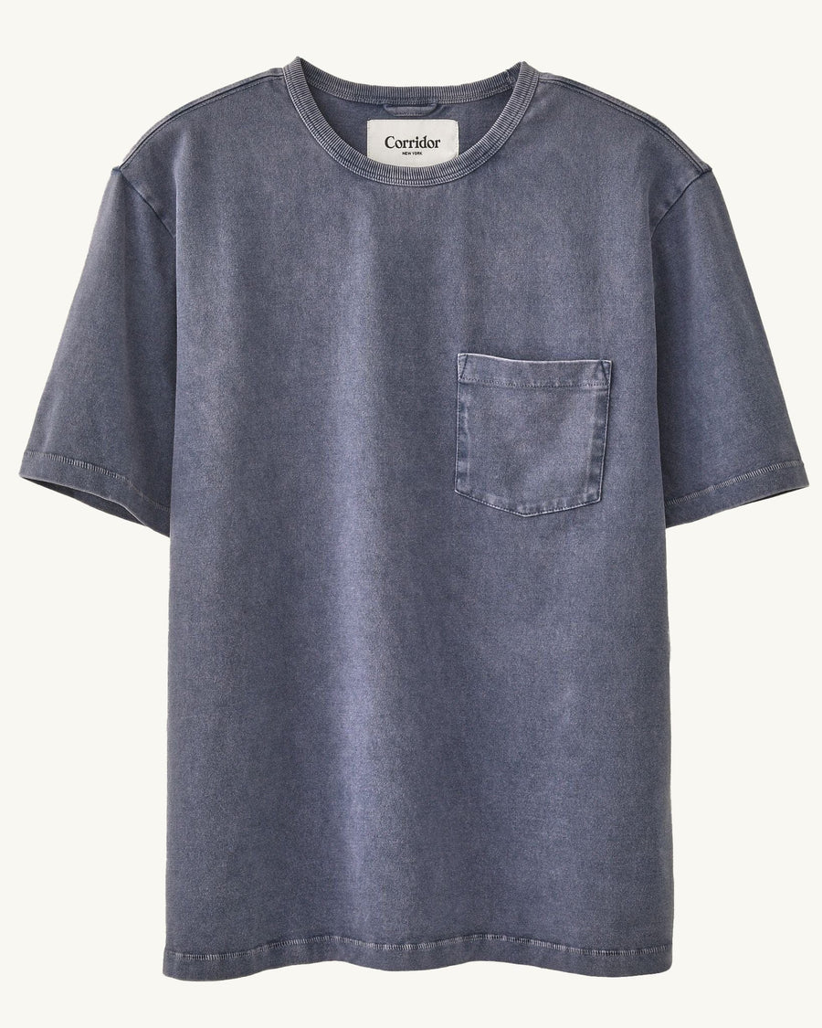Garment Dye Tee - Blue