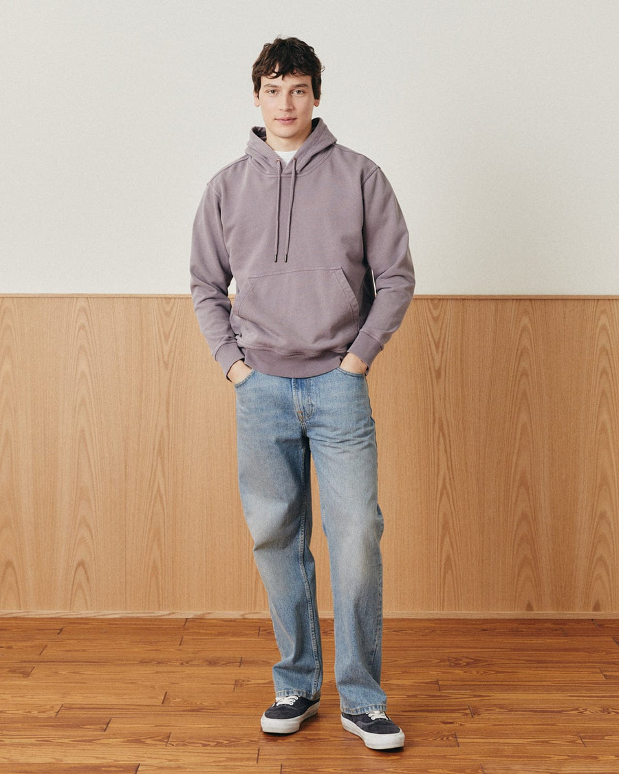 French Terry Hoodie - Purple
