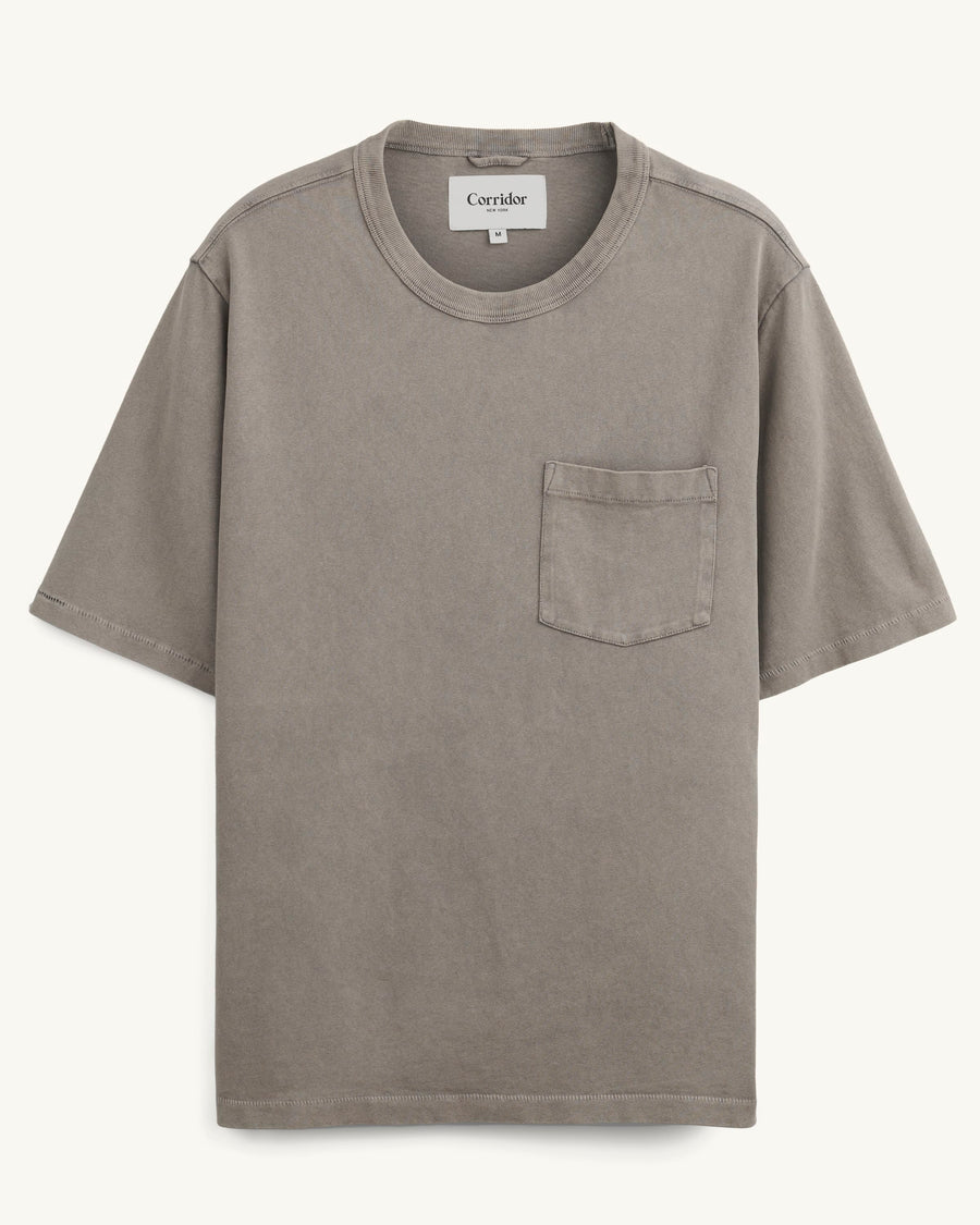 Garment Dye Tee - Smoke