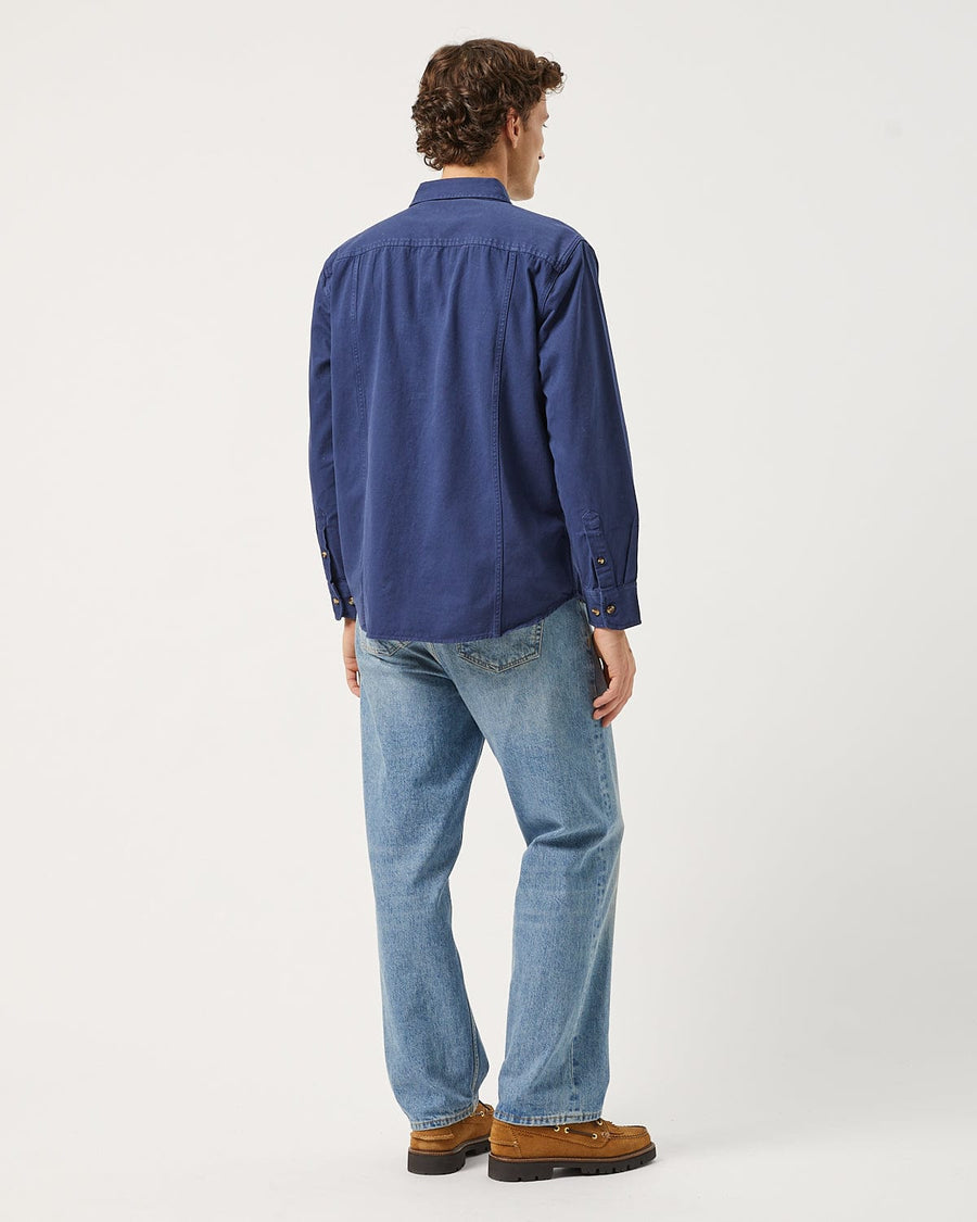 Denim LS - Navy