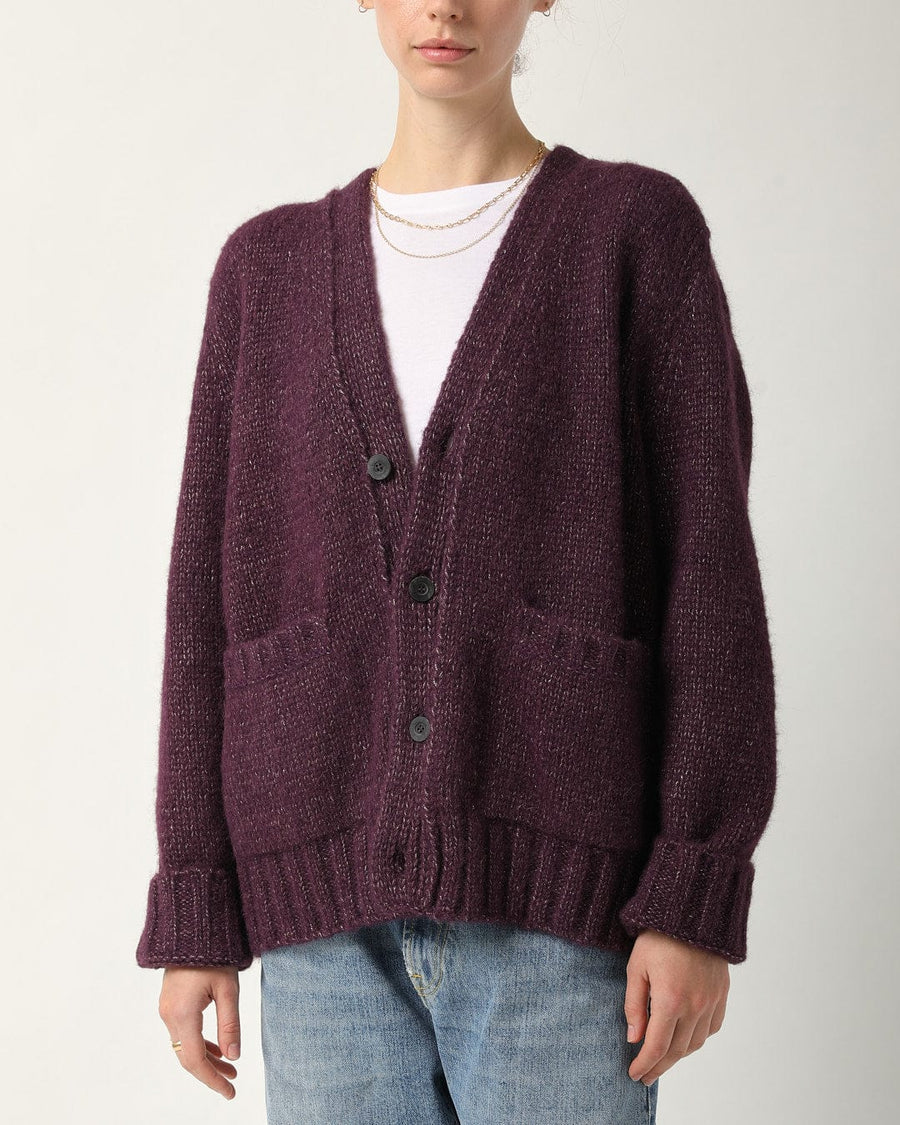 Alpaca Lurex Cardigan