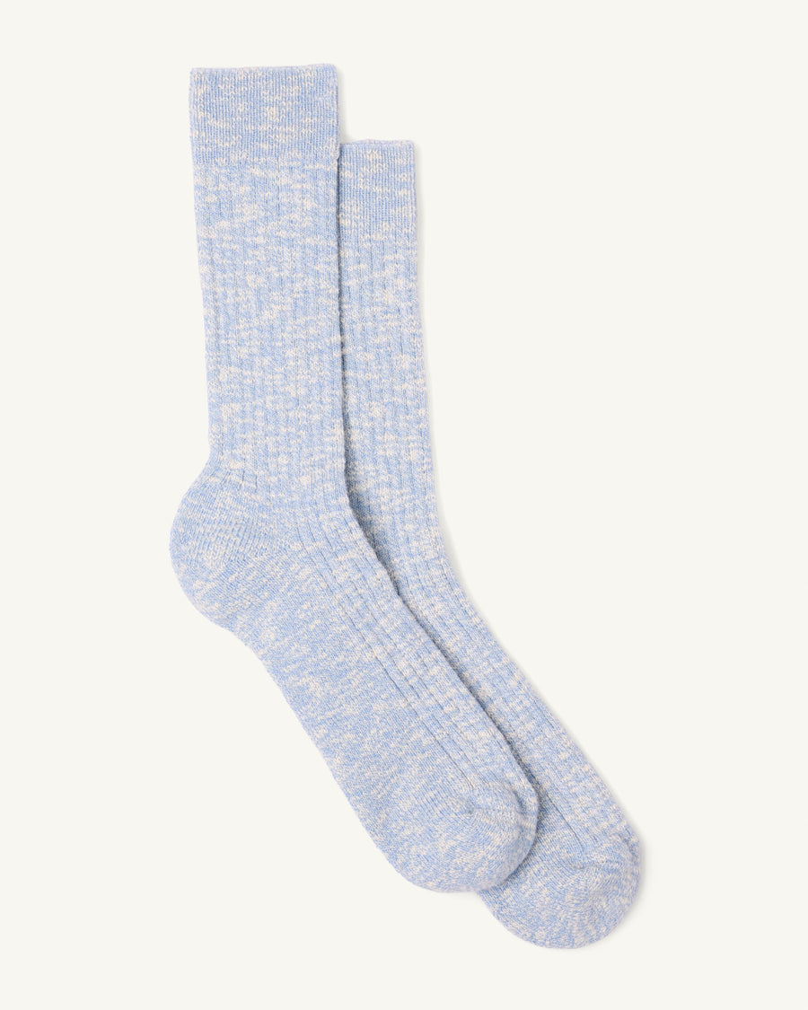 Slub Sock - Blue