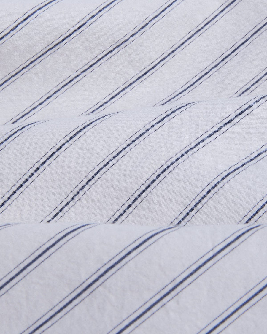 Poplin Stripe LS - Natural