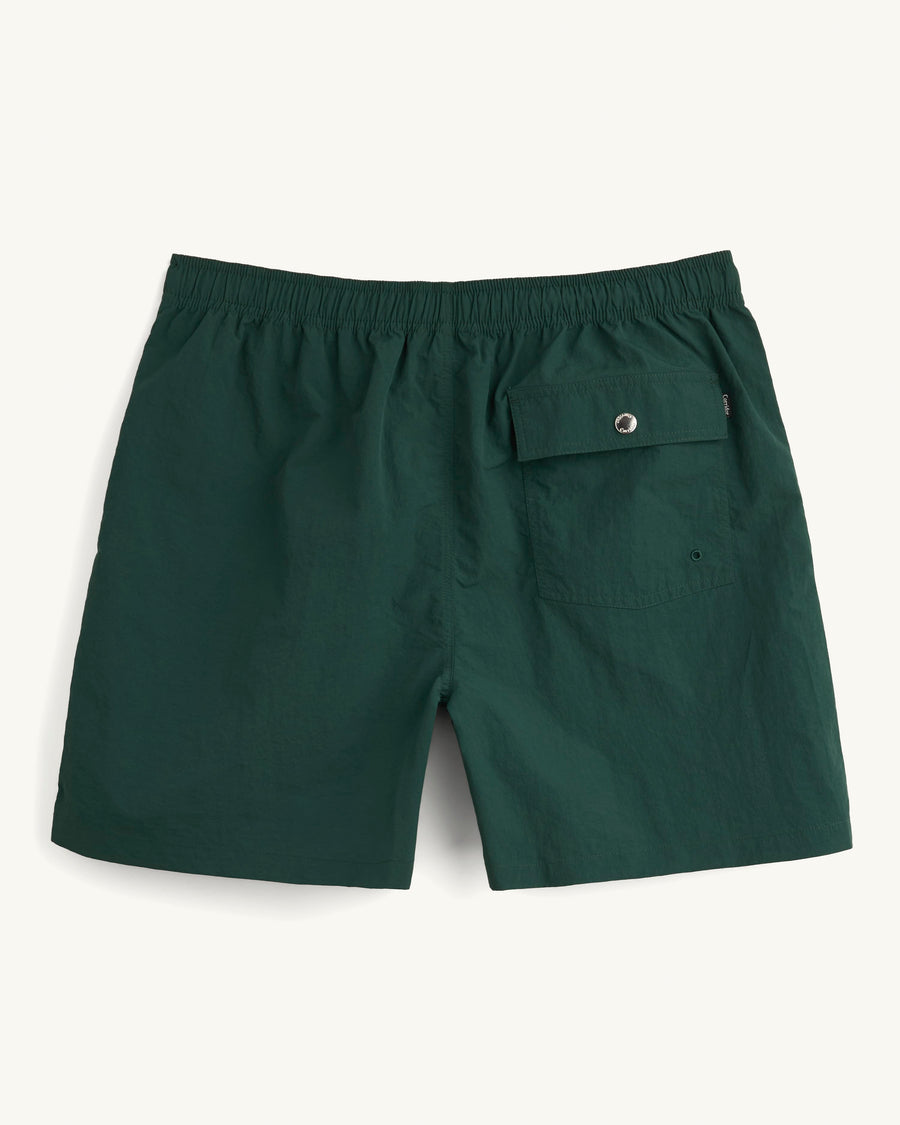 Nylon Drawstring Shorts - Spruce