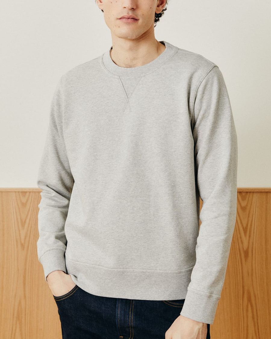French Terry Crewneck - Grey