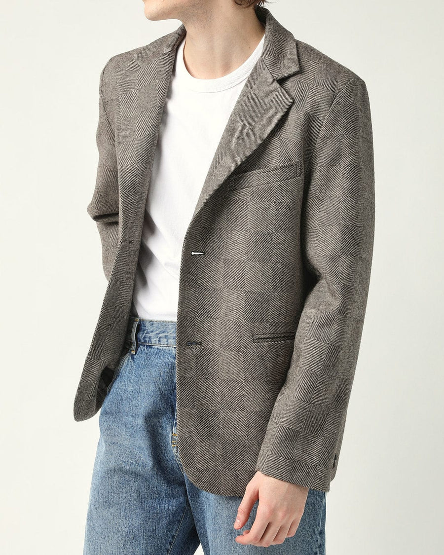 Check 2 Button Blazer