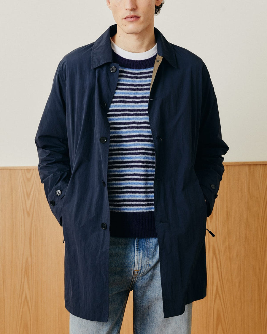 Mac Coat - Navy