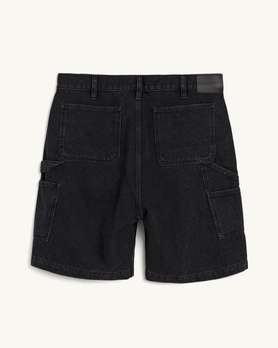 Denim Painter Short - Black