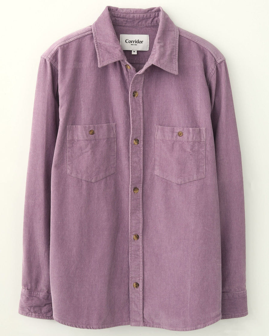 Corduroy LS - Purple