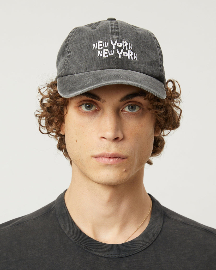 80s NY Cap - Black