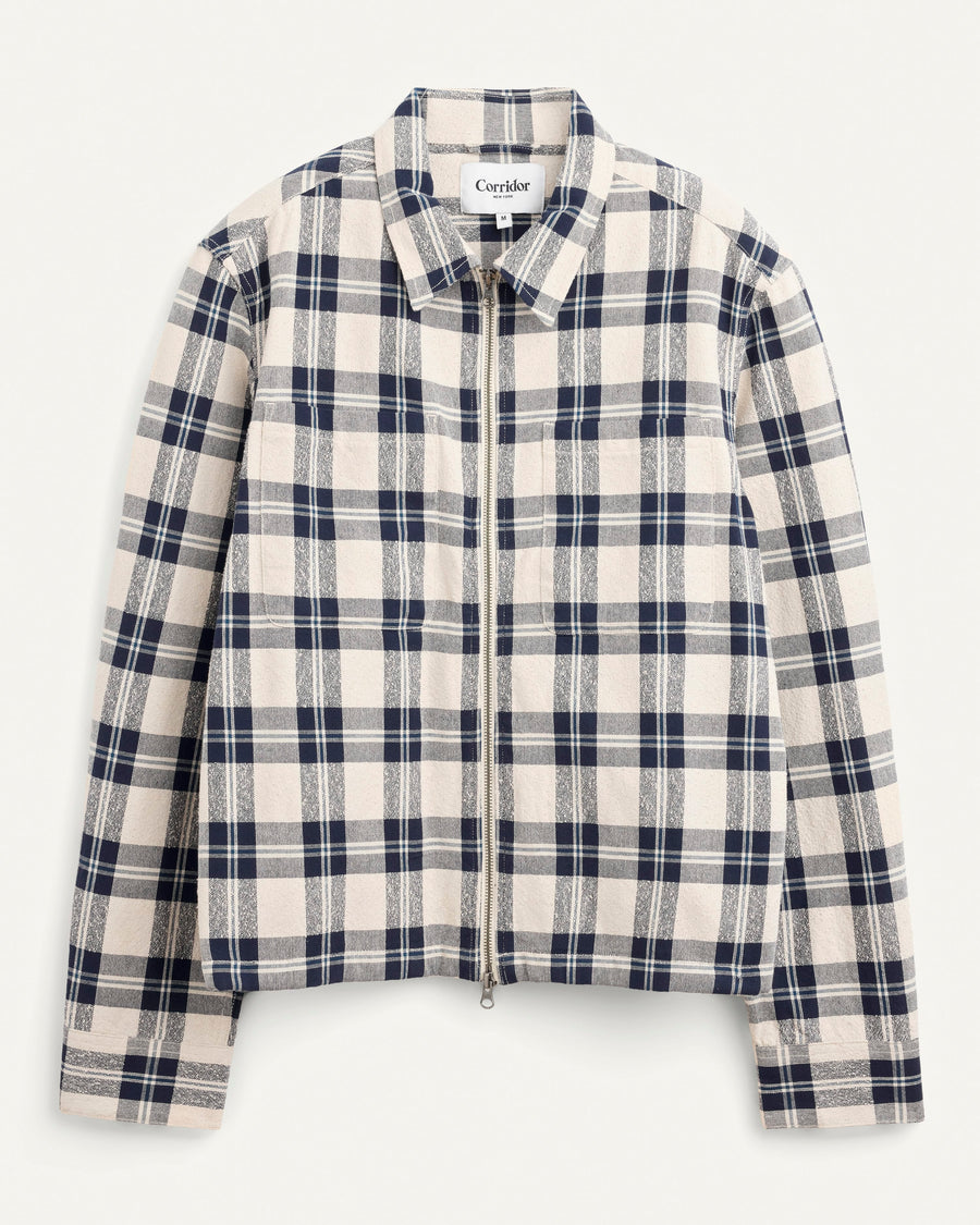 Capricorn Plaid Zip Jacket
