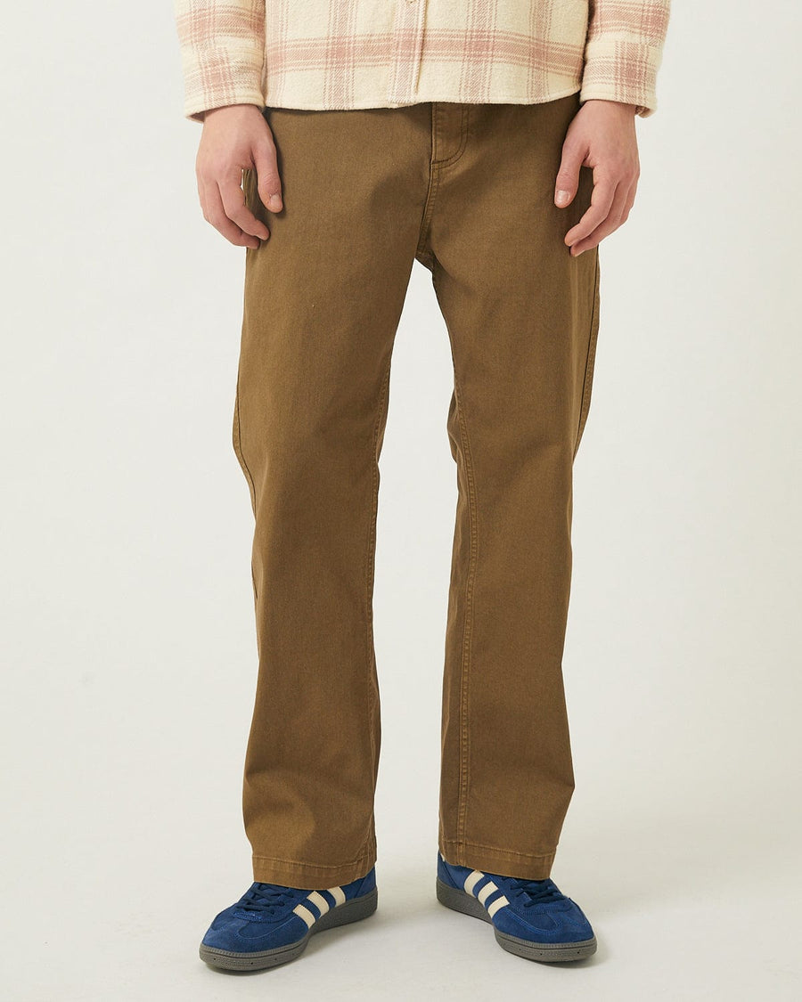 Heavy Twill Trouser - Brown