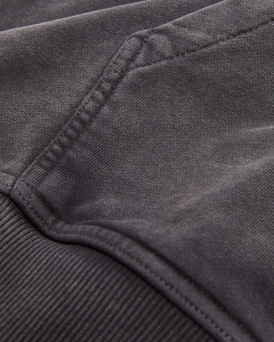 French Terry Hoodie - Black