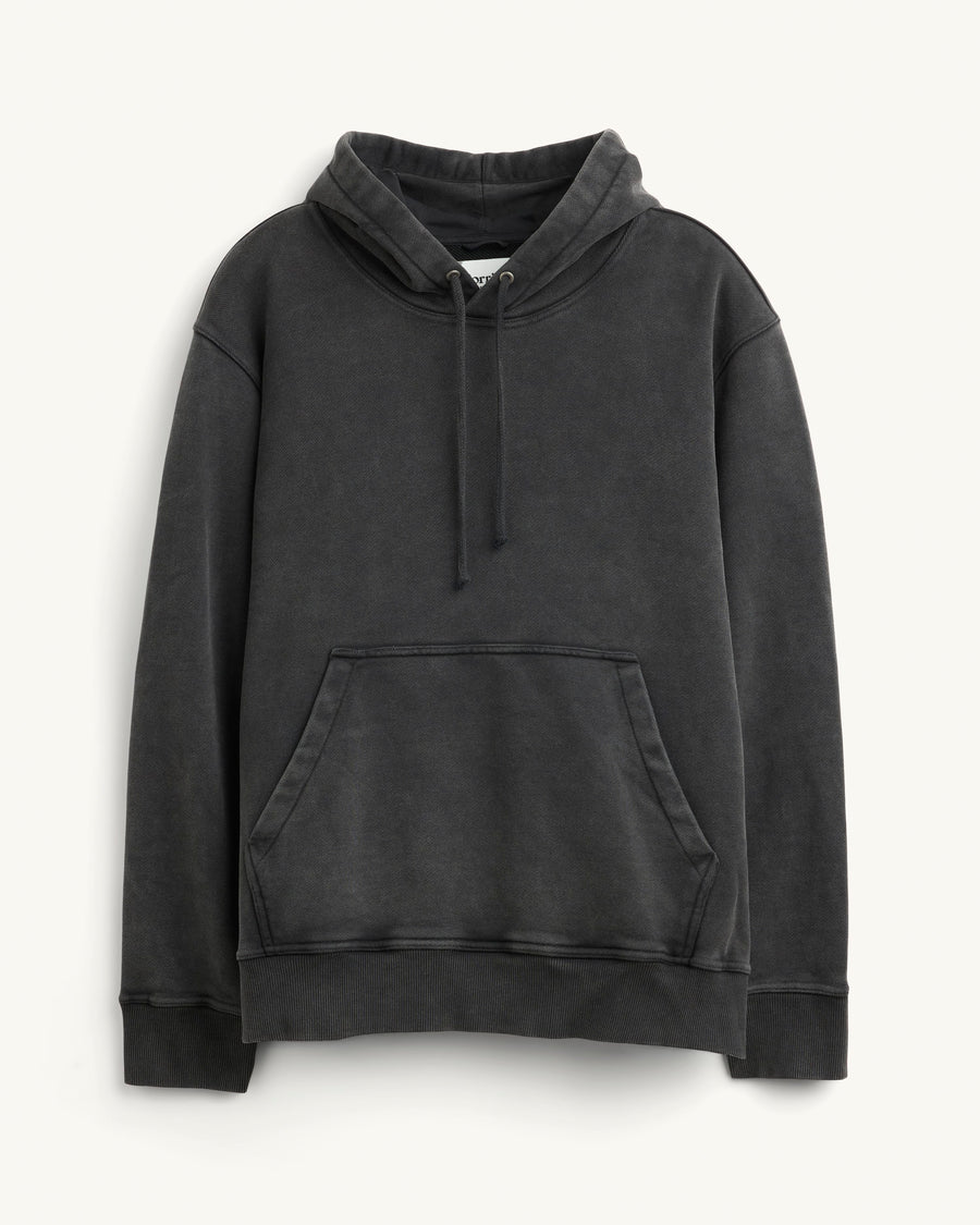 Heavyweight French Terry Hoodie - Black
