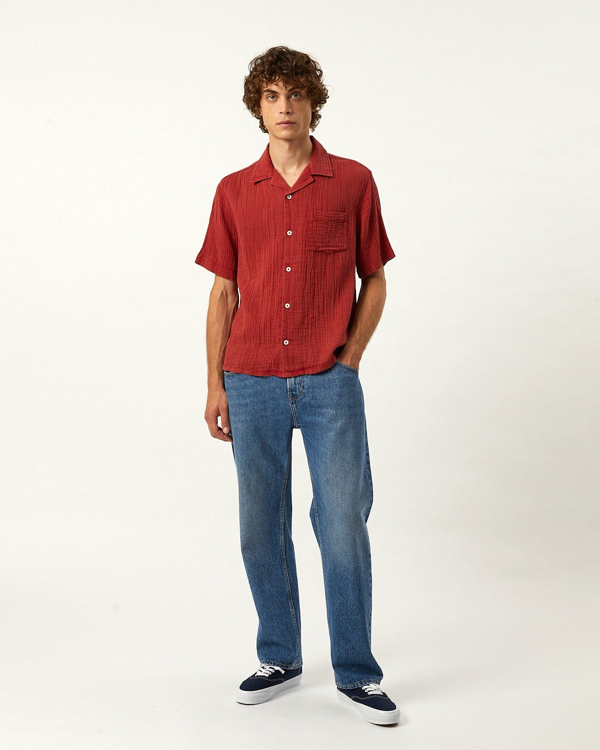 Double Cloth SS - Red