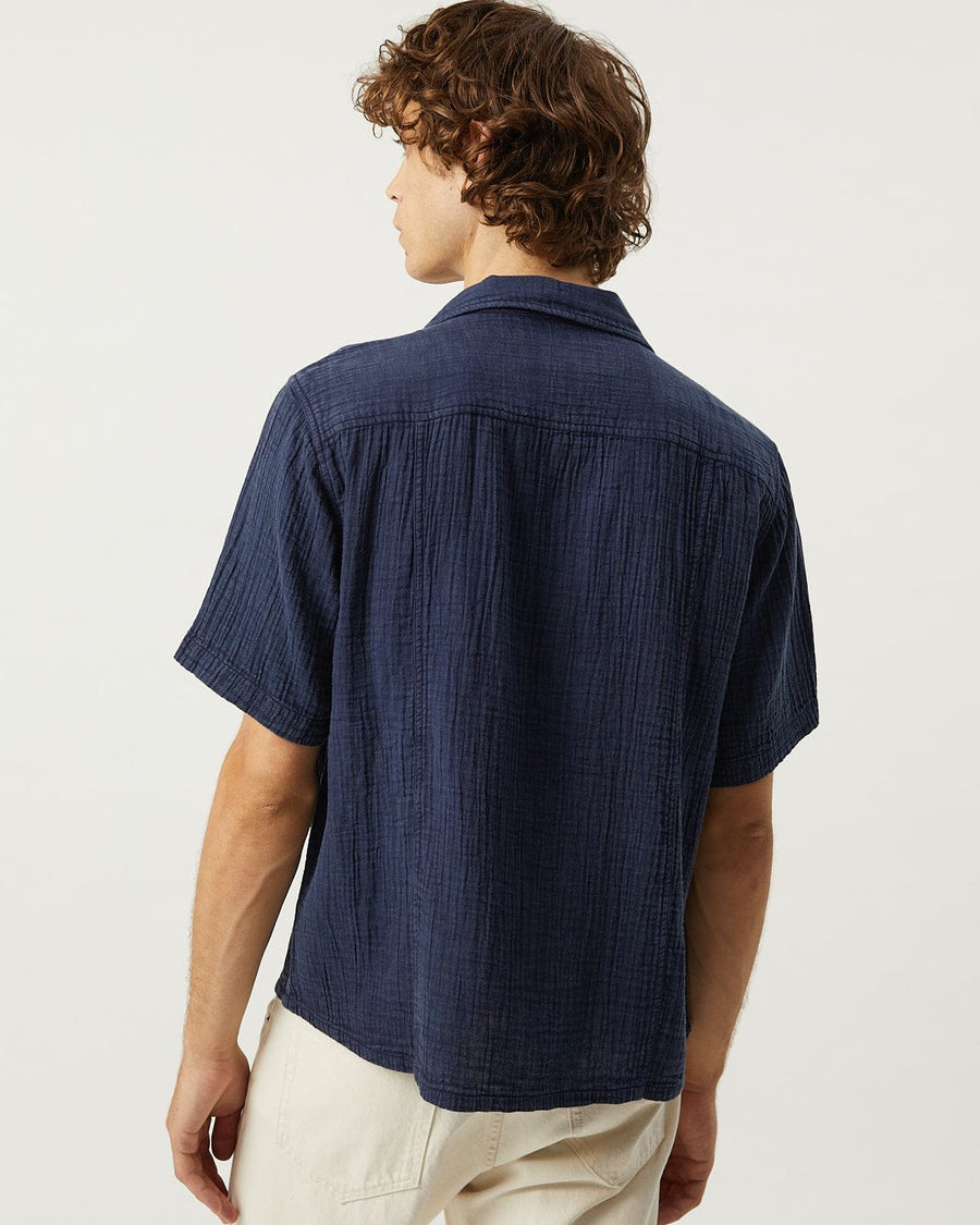 Double Cloth SS - Navy