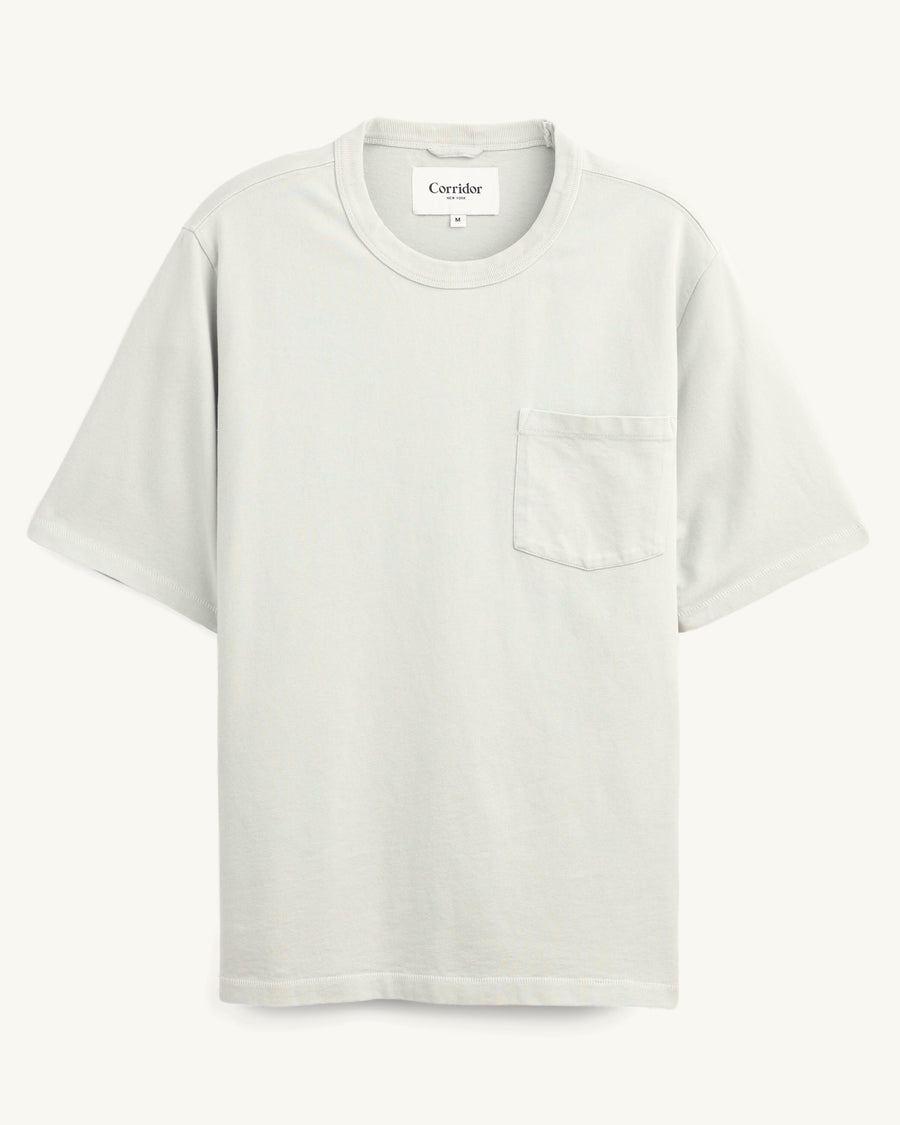 Garment Dye Tee - Light Blue