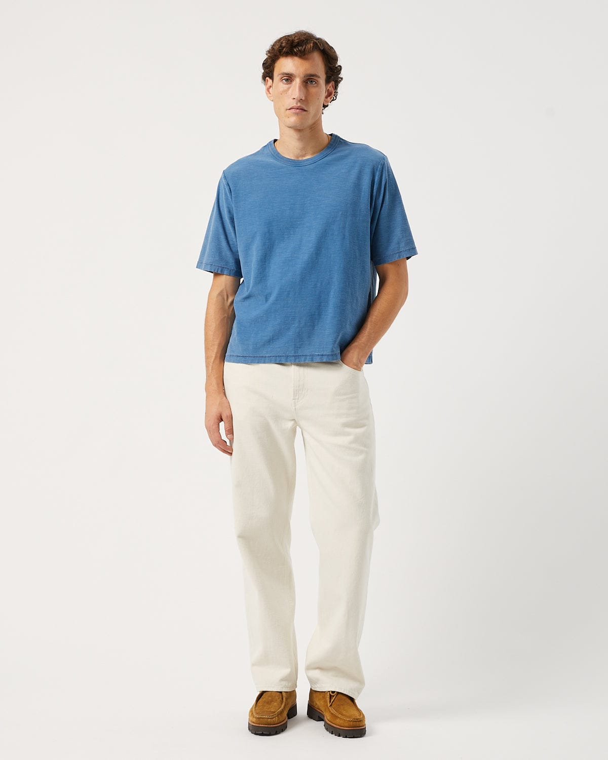 Slub Tee - Indigo