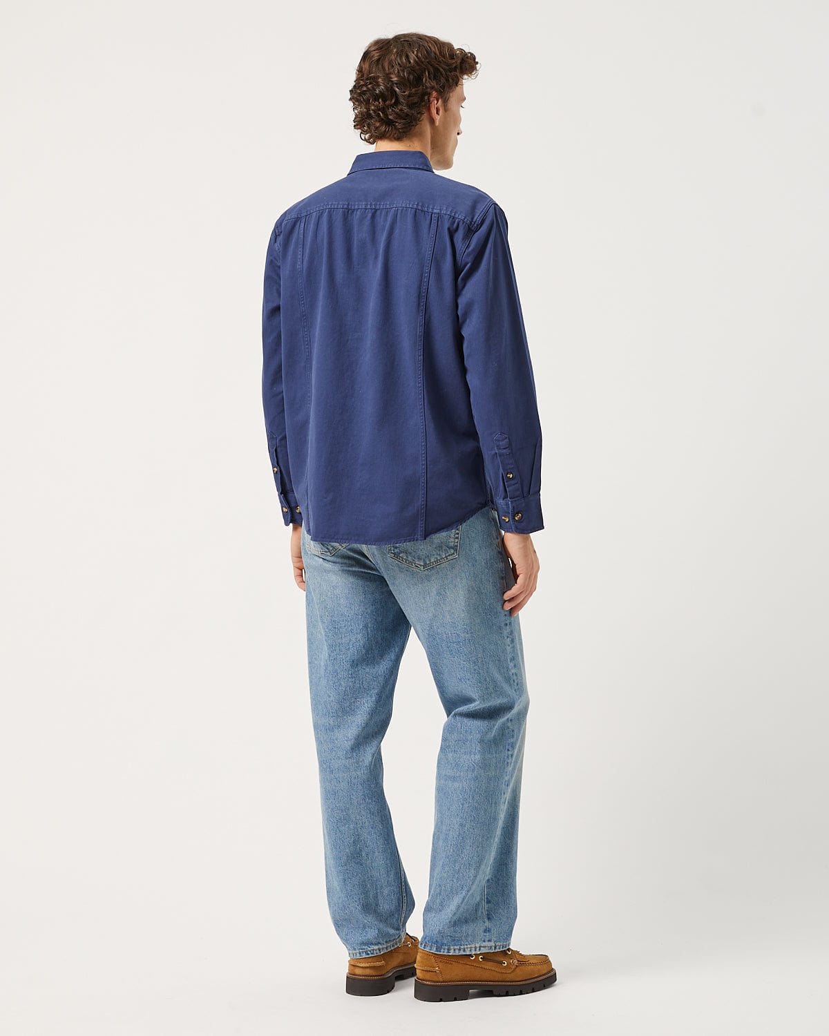 Denim LS - Navy