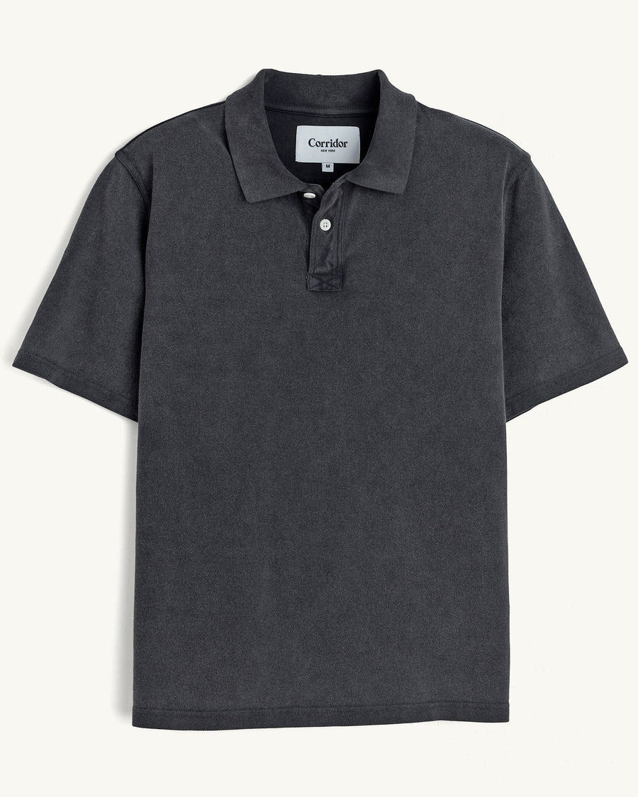 Pique Polo - Black