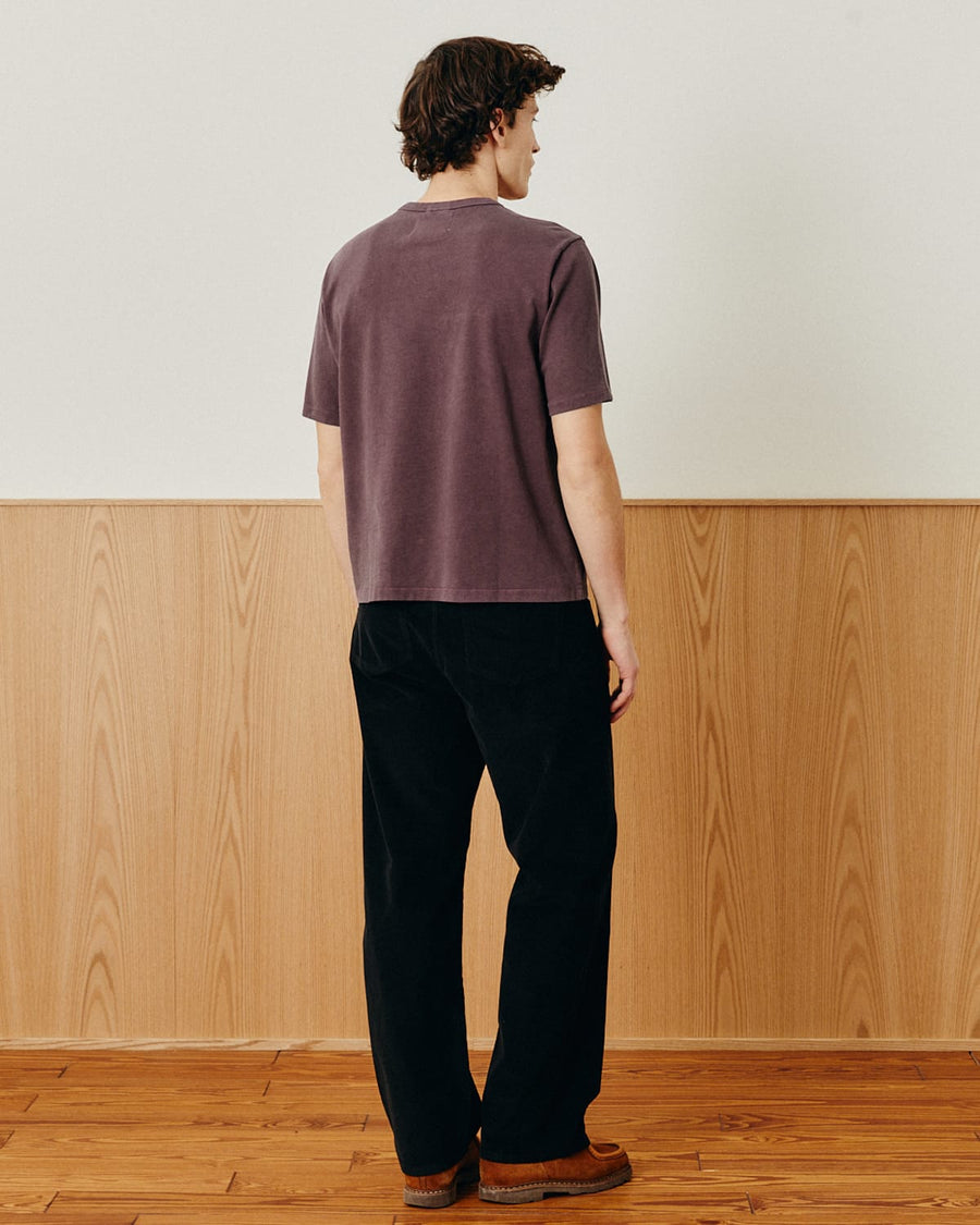 Garment Dye Tee - Wine
