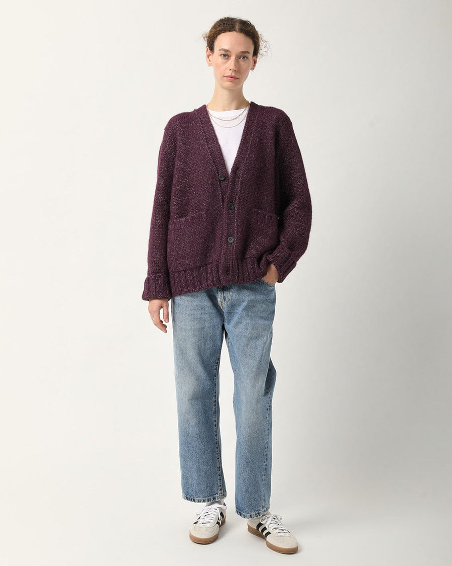 Alpaca Lurex Cardigan