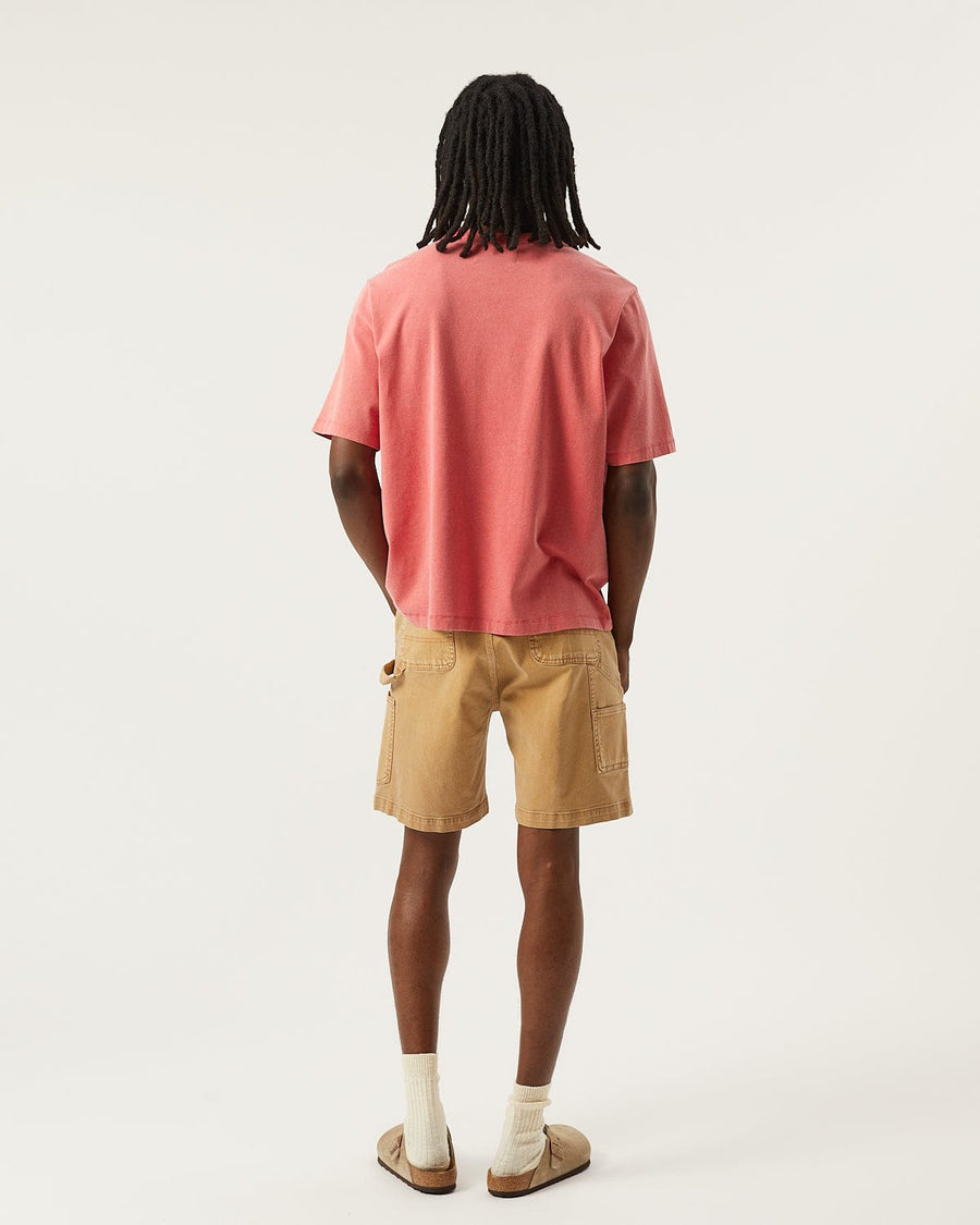 Garment Dye  Tee - Red