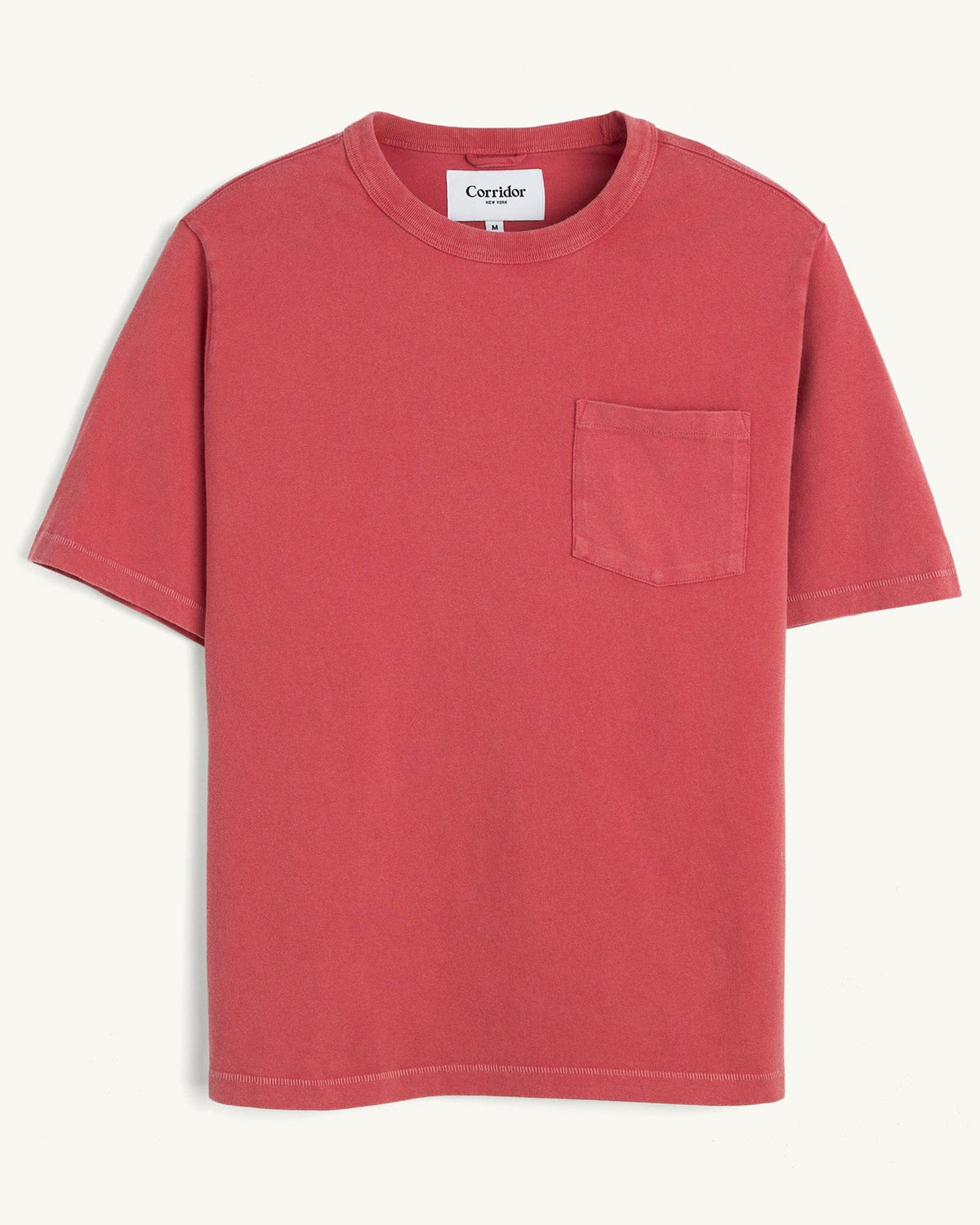Garment Dye  Tee - Red