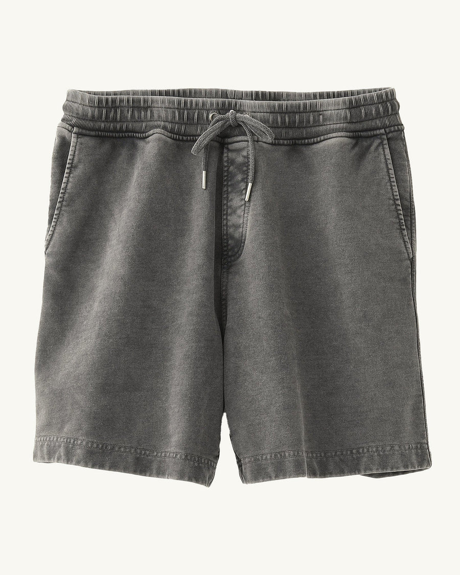 Garment Dyed Shorts - Black