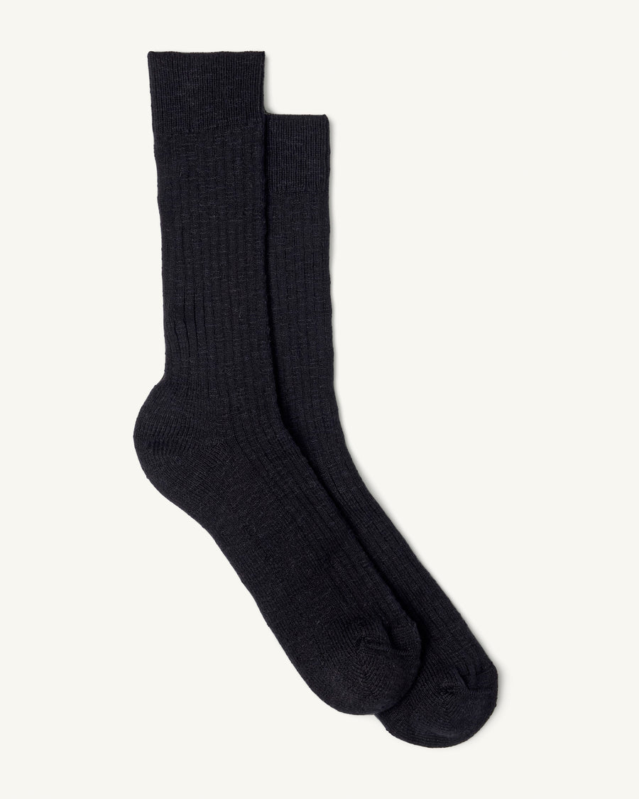 Slub Sock - Black
