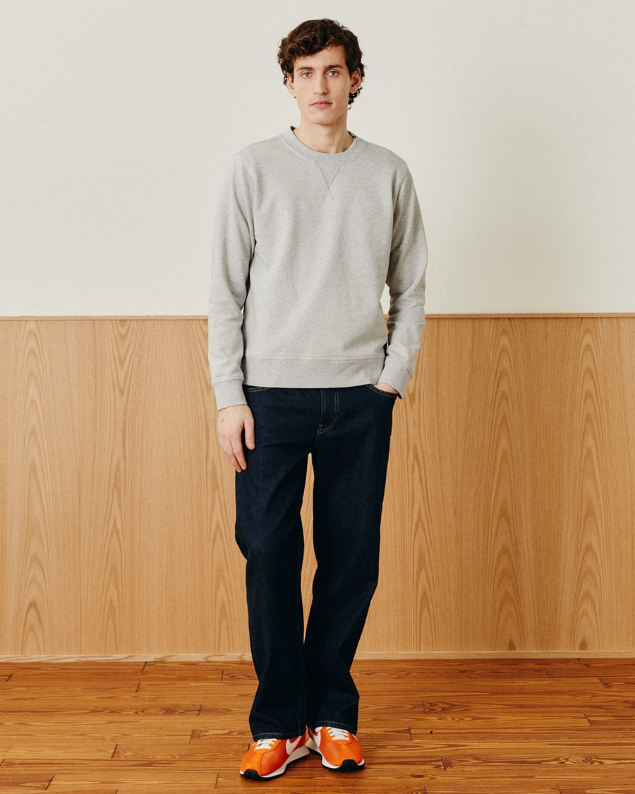 French Terry Crewneck - Grey