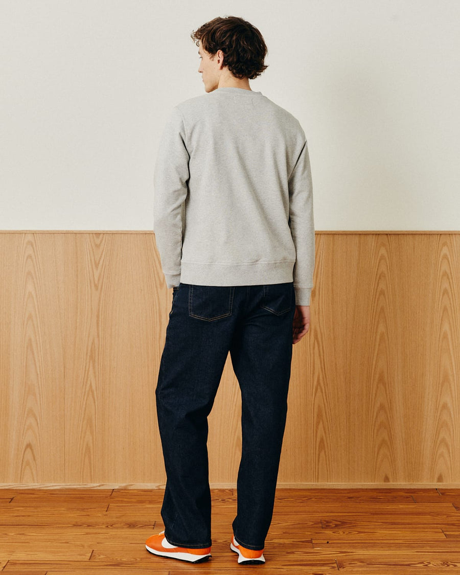 French Terry Crewneck - Grey