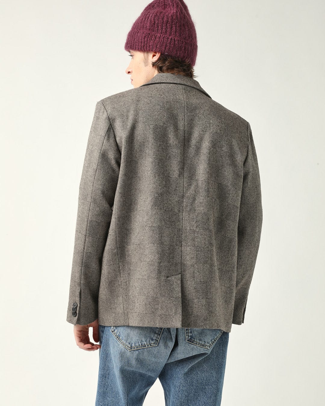 Check 2 Button Blazer