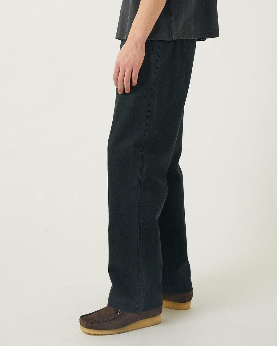 Heavy Twill Trouser - Black