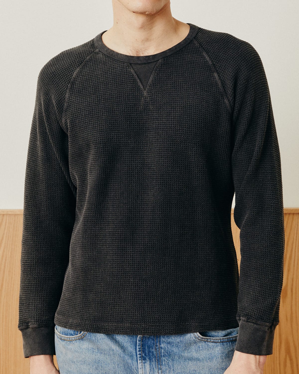 Waffle Thermal LS - Black