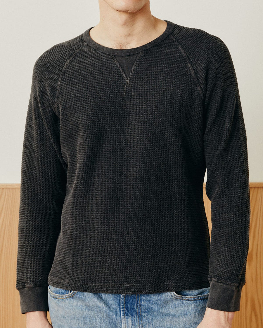 Waffle Thermal LS - Black