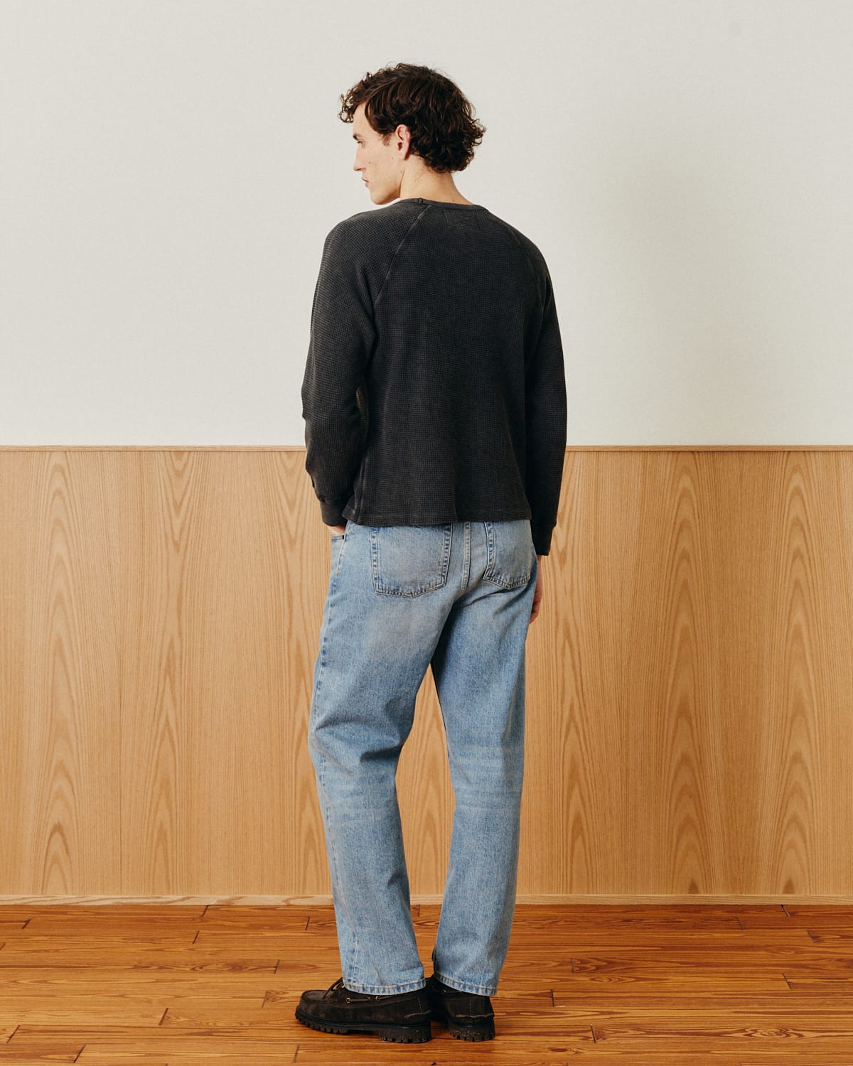 Waffle Thermal LS - Black