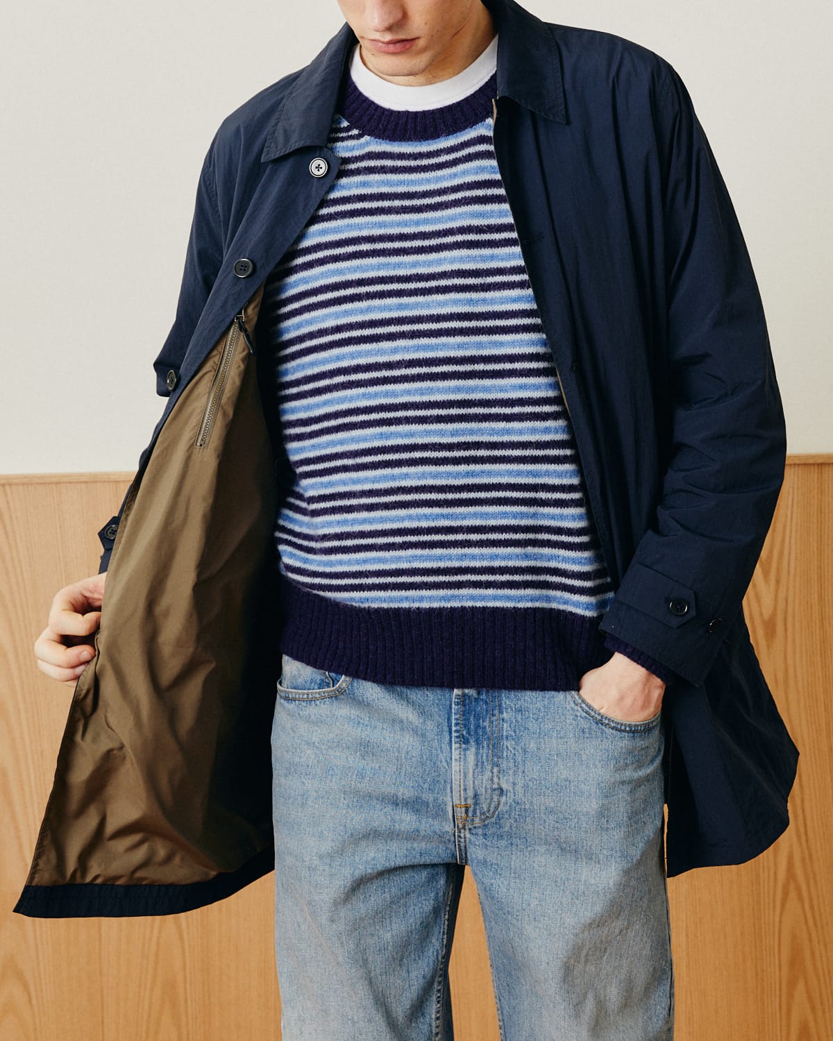 Mac Coat - Navy