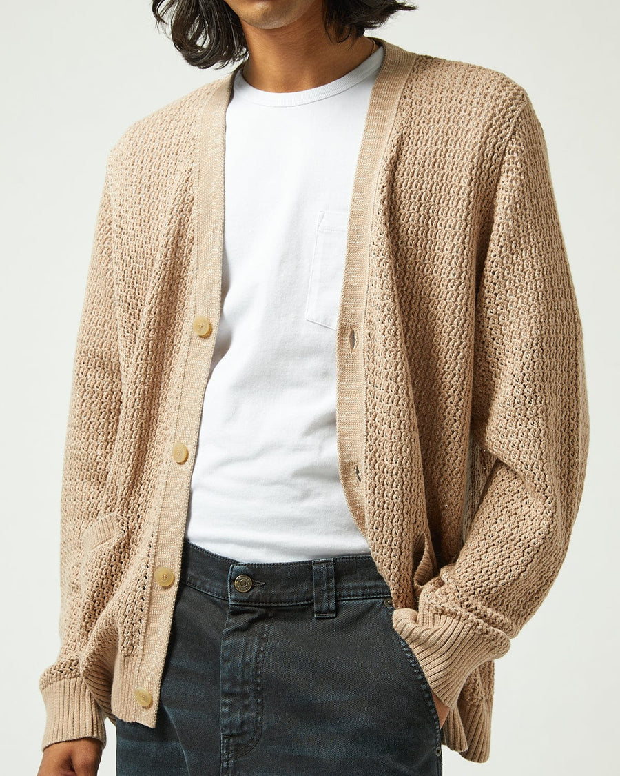 Marled Cardigan - Natural
