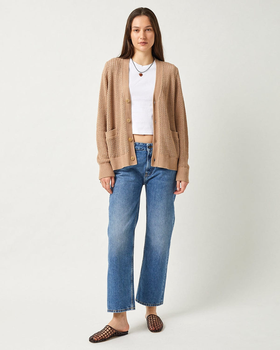 Marled Cardigan - Natural