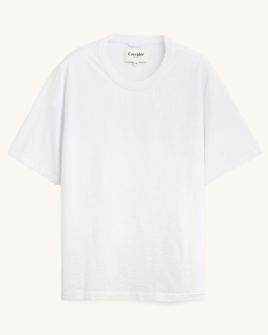 Slub Tee - White
