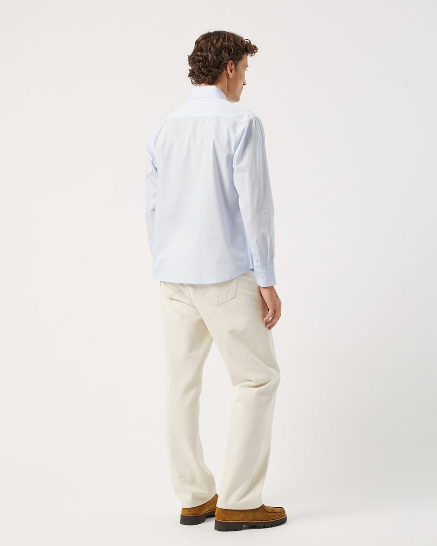 Poplin LS - Light Blue
