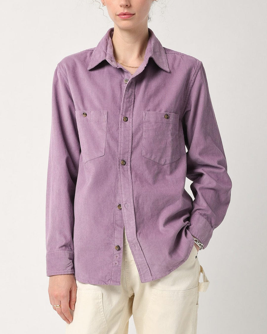 Corduroy LS - Purple