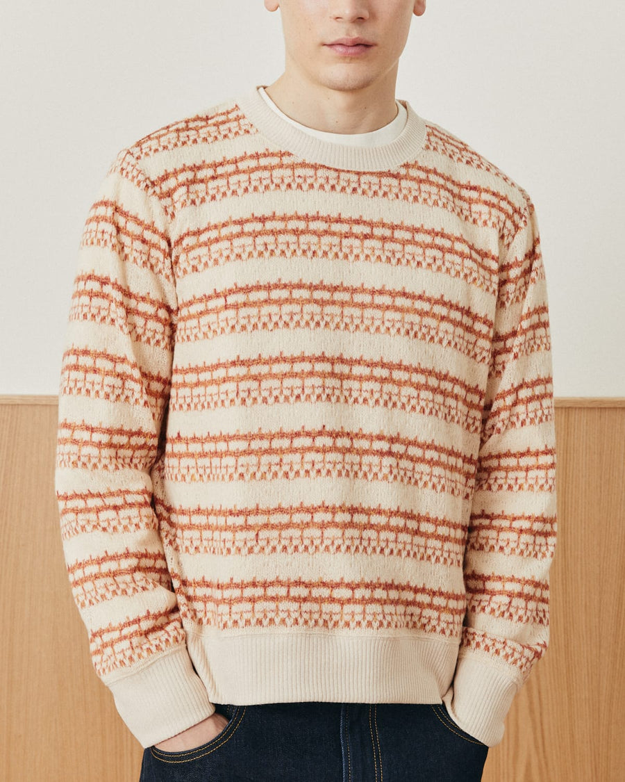 Pointelle Crewneck - Natural