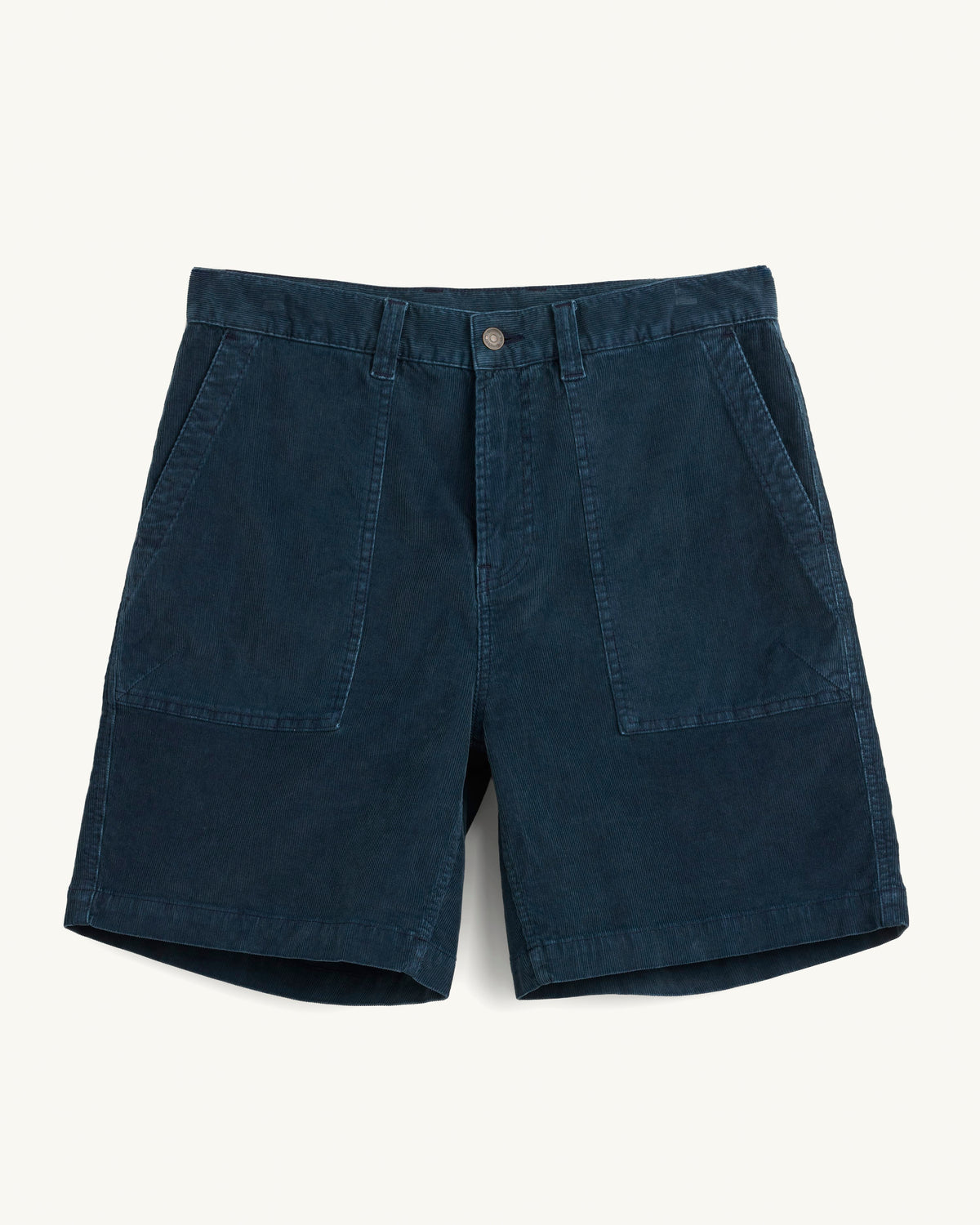 Cord Camp Shorts - Navy