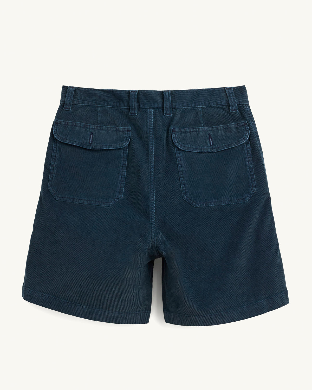 Cord Camp Shorts - Navy